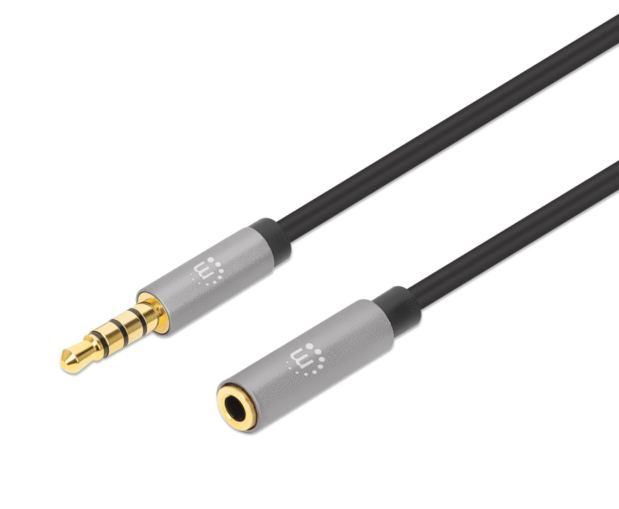 Cavo Audio Stereo AUX 3.5mm Alta Qualità M/F 5m
